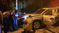 Adres: Ataşehir… Önce güvenlik kamerasını kırdı, sonra park halindeki otomobili yaktı