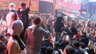 Beşiktaşlı taraftarlar kupa zaferini kutladı