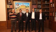 Horasan Belediye Başkanı Hayrettin Özdemir, Nevşehir Belediye Başkanı Rasim Arı’ya hayırlı olsun ziyaretinde bulundu