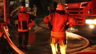Üsküdar’da yanan midibüs köprü trafiğini durdurdu
