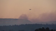 14 saattir sürüyor! Çanakkale’deki orman yangınına havadan müdahale başladı