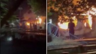 Ankara’da lunaparkta korkutan yangın: Büyük çaplı hasar meydana geldi