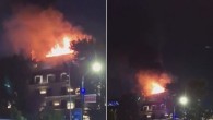 Bağdat Caddesi’nde otelde yangın çıktı