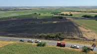 Edirne’de hasat sırasında biçerdöver tutuştu: 90 dekar buğday ekili alan yandı