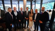 İBB Başkanı Ekrem İmamoğlu, Almanya’nın Düsseldorf kentinde, Avrupa Türk İş İnsanları ve Sanayicileri Derneği üyeleriyle bir araya geldi