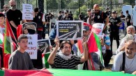 İzmir’de SOCAR önünde Filistin protestosu: ‘İsrail’in petrol ihtiyacının yarısını tek başına karşılıyor!’