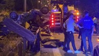 Kocaeli’nde otomobil devrildi: 3 kişi hayatını kaybetti