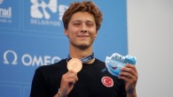 Milli yüzücü Berke Saka Avrupa üçüncüsü oldu!