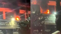 Tüpraş Stadyumu’nda yangın çıktı: Ekipler müdahale etti