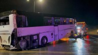 Tuzla Kuzey Marmara Otoyolu’nda feci kaza… Yolcu otobüsü yan yattı: Yaralılar var!