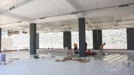 Dereköy’de çok amaçlı salon inşaatında sona doğru