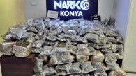 Konya’da araçta 225 kilo uyuşturucu madde ele geçirildi