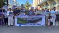 Samsun’da taş ocağı protestosu
