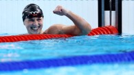 ABD’li yüzücü Katie Ledecky’den rekorla altın madalya