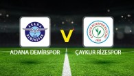 Adana Demirspor – Çaykur Rizespor maçı ne zaman, saat kaçta, hangi kanalda? Süper Lig Adana Demirspor Çaykur Rizespor maçı canlı izle