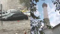 Çanakkale’de şiddetli Sağnak: Yıldırım düştü, cami minaresi yıkıldı