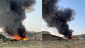 Ankara’da çöp toplama alanında yangın: Söndürme çalışmaları sürüyor