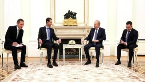 Moskova’da ikili zirve: Putin ile Esad bir araya geldi