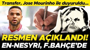 Son dakika: Fenerbahçe, Youssef En-Nesyri’yi resmen duyurdu! ‘Jose Mourinho’lu paylaşım…
