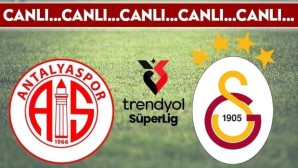 CANLI YAYIN: Antalyaspor – Galatasaray CANLI ANLATIM 2024-2025 sezonu Süper Lig 9. haftası