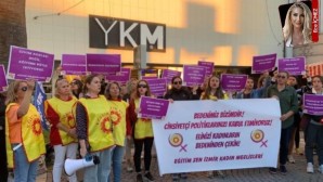 Eğitim Sen İzmir Bayan Meclisi, iktidarın cinsiyetçi kıyafetlerini protesto etti