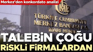 Merkez’den konkordato tahlili… Talebin aniden fazla sayıdaki firmalardan