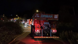 Beykoz’da ormanlık alanda yangın