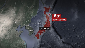 Japonya’da 6.7 büyüklüğünde deprem