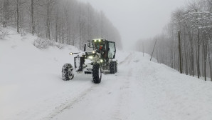 Ordu’da eğitime kar engeli