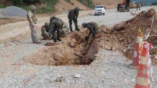 Yol çalışması sırasında… Kosova’da 2. Dünya Savaşı’ndan kalan patlamamış 3 bomba bulundu