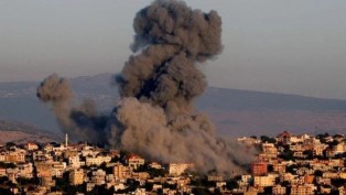 İsrail’in Lübnan’ın güneyine hava saldırıları düzenlediği bildirildi
