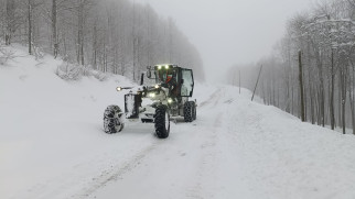 Ordu’da eğitime kar engeli