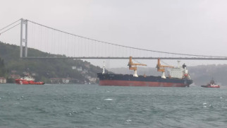 İstanbul Boğazı’nda gemi arızası