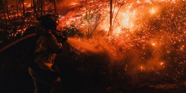 Japonya’da ormanlar yanıyor