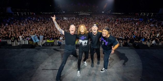 Metallica komşuda “deprem yarattı”