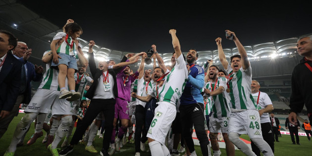 Muğlaspor 1’inci Lig’e yükseldi