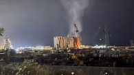 Beyrut’ta liman patlamasının sembolü buğday silosunda yıkıntı