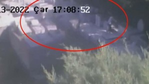 İstanbul’daki Yahudi Mezarlığı’ndaki saldırı kamerada