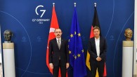 Bakan Muş, Almanya Ekonomi ve İklim Koruma Bakanı Robert Habeck ile görüştü