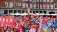 İspanya’da sendikalar zam talebiyle meydanlara indi