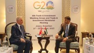 Bakan Bolat, BAE Dış Ticaretten Sorumlu Devlet Bakanı Al Zeyoudi ile görüştü