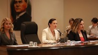 2024-2029 ortasındaki çalışma bölümünün birinci meclis toplantısı Efes Selçuk Belediye Başkanı Filiz Ceritoğlu Sengel başkanlığında yapıldı