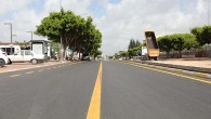Antalya Büyükşehir Belediyesi, Kepez ilçesi Seyhan Caddesi’nin deforme olan asfaltını yeniliyor
