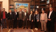 Hacıbektaş Belediye Lideri Ali Kaim, Nevşehir Belediye Lideri Rasim Arı’ya iyi olsun ziyaretinde bulundu