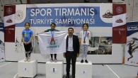 Nevşehir Belediyesi Gençlik ve Spor Kulübü sporcusu Belkıs Durmuş, Spor Tırmanış Küçükler Türkiye Şampiyonası’nda tüm rakiplerini geride bırakarak Türkiye Şampiyonu oldu.