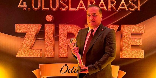 ‘Yılın Zirvedeki Amerika’nın Girişimci Türk İnsanı’ ödülü Savaş Şahin’in