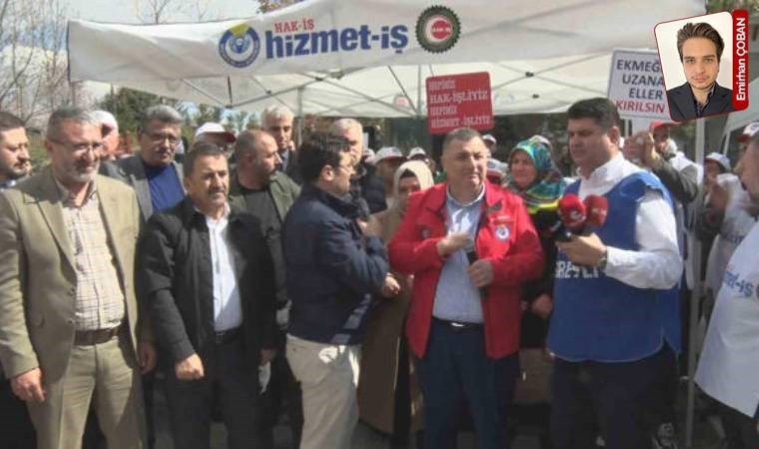 Altındağ Belediyesi’nde işçiler, AKP’li başkana karşı haklarını arıyor