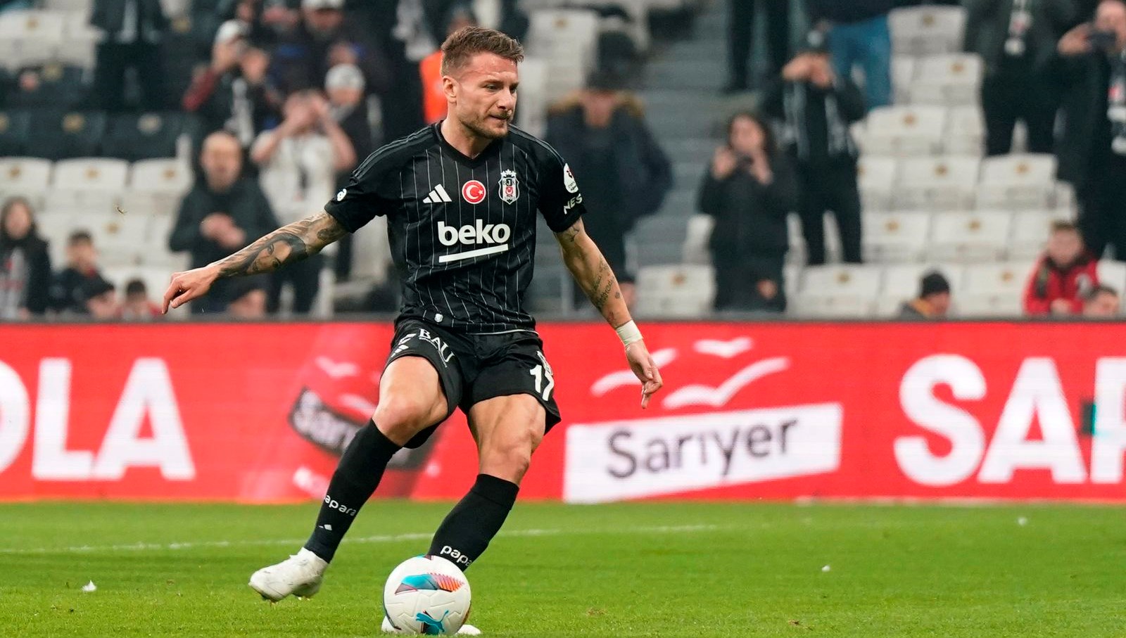 Beşiktaş’ta Immobile’nin gol hasreti son buldu