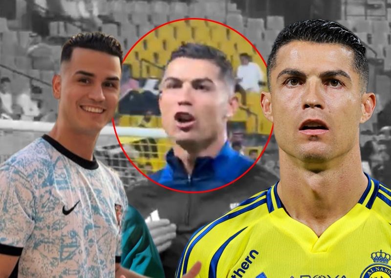 Cristiano Ronaldo’dan “Adanalı Ronaldo”ya: Çok berbatsın, benzemiyorsun