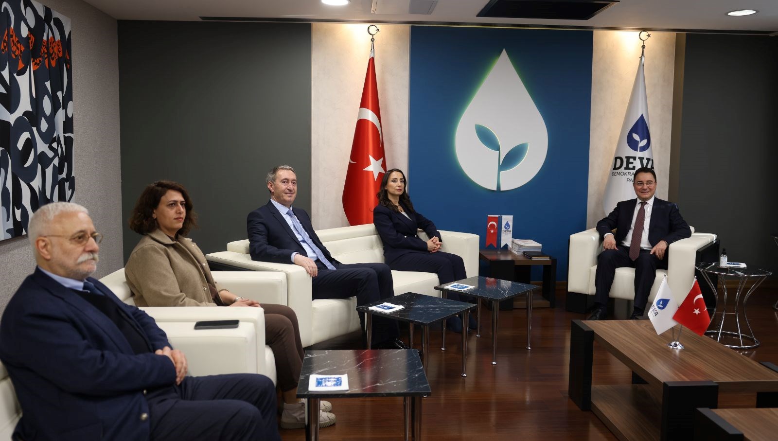 DEM Parti heyetinden DEVA Partisi’ne ziyaret